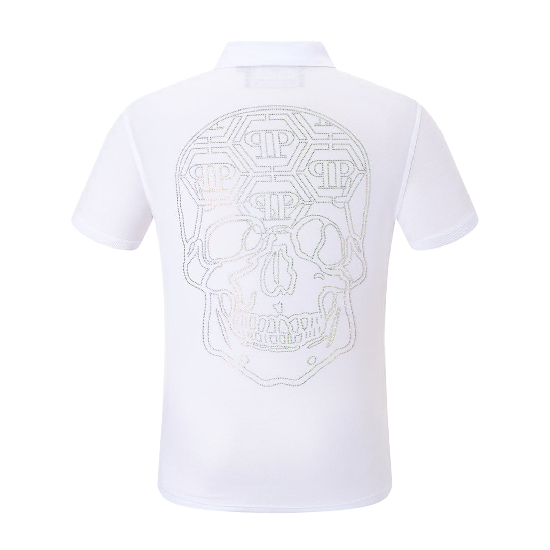 PP Polo shirt Crystal Skull