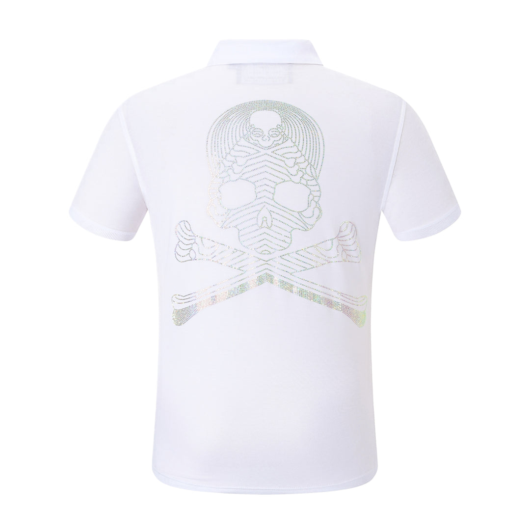 PHILIP Polo shirt Crystal Skull