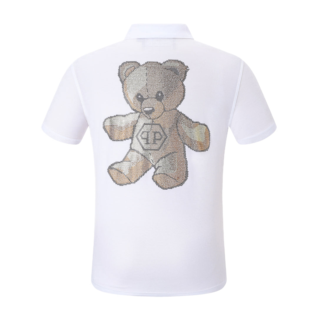 PHILIP Polo shirt Crystal Skull