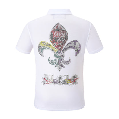 PHILIP Polo shirt Crystal Skull