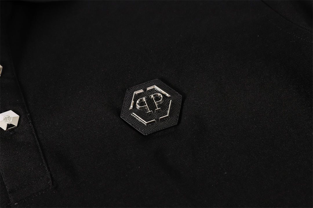 PP Polo shirt Crystal Skull