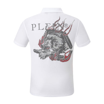 PHILIP Polo shirt Crystal Wolf