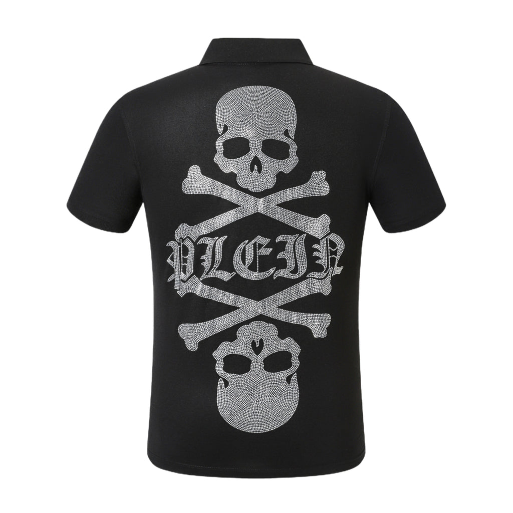 PP Polo shirt Crystal Skull