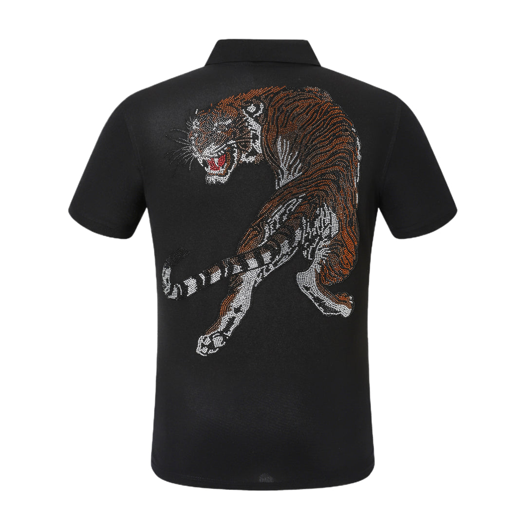 PHILIP Polo shirt Crystal Tiger