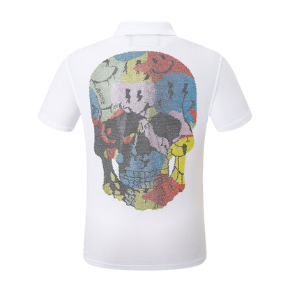 PHILIP Polo shirt Crystal Skull