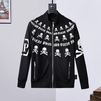PP Skull Hoodie Jacket Suit