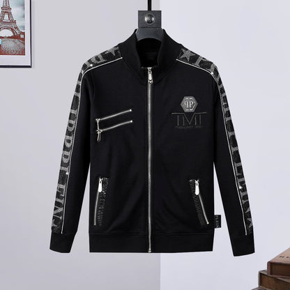 PP Skull Hoodie Jacket Suit