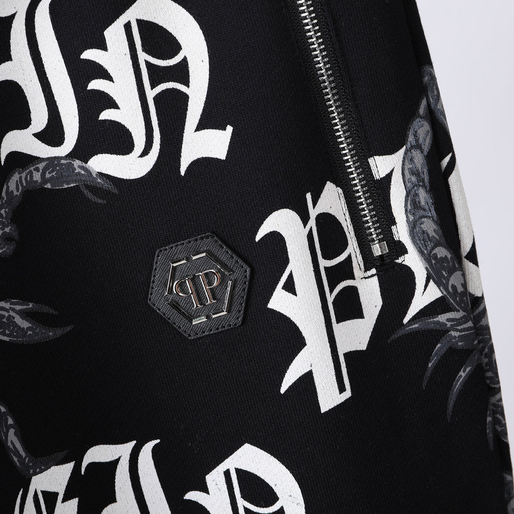 PP Letter Hoodie Jacket Suit