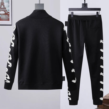 PP Skull Hoodie Jacket Suit