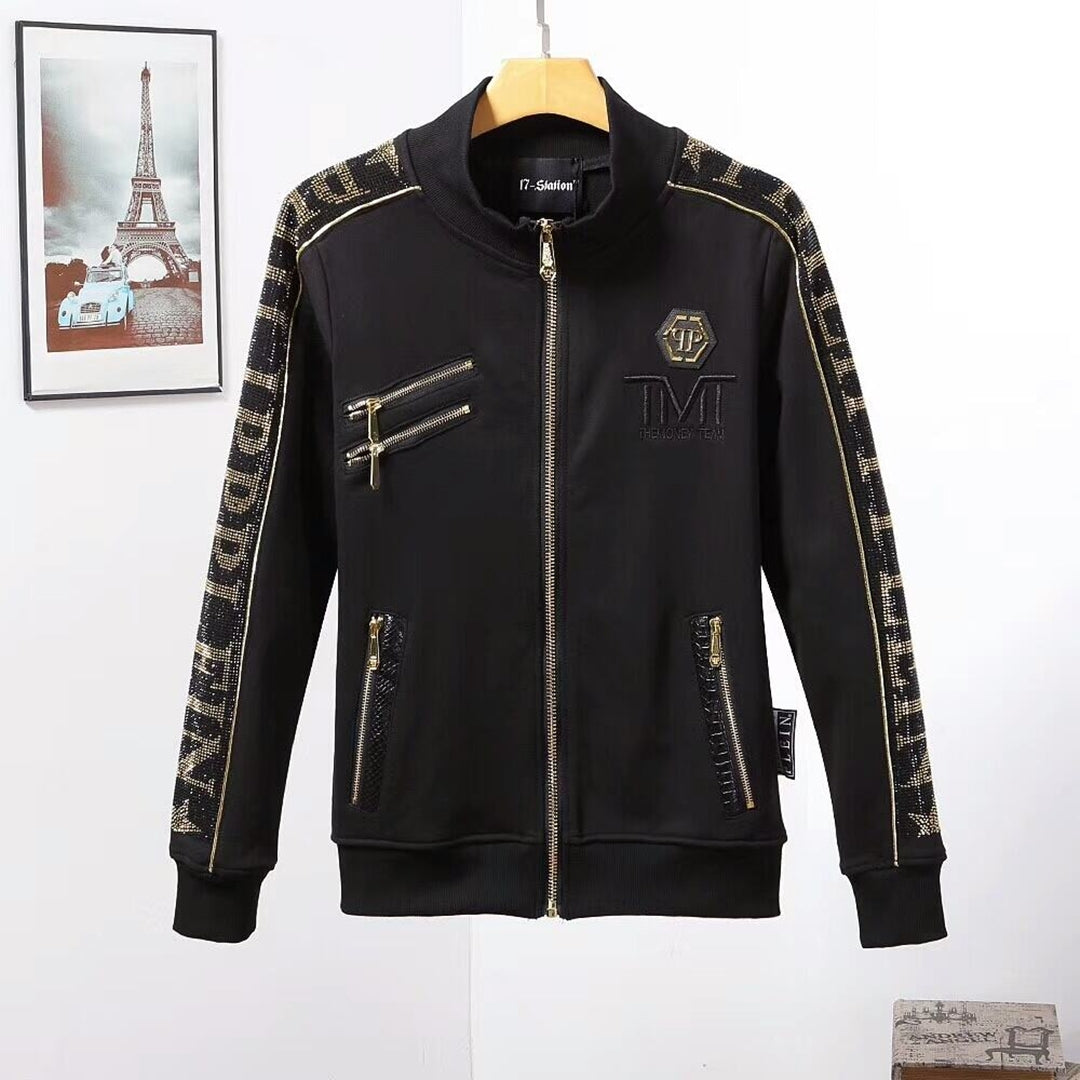 PP Skull Hoodie Jacket Suit