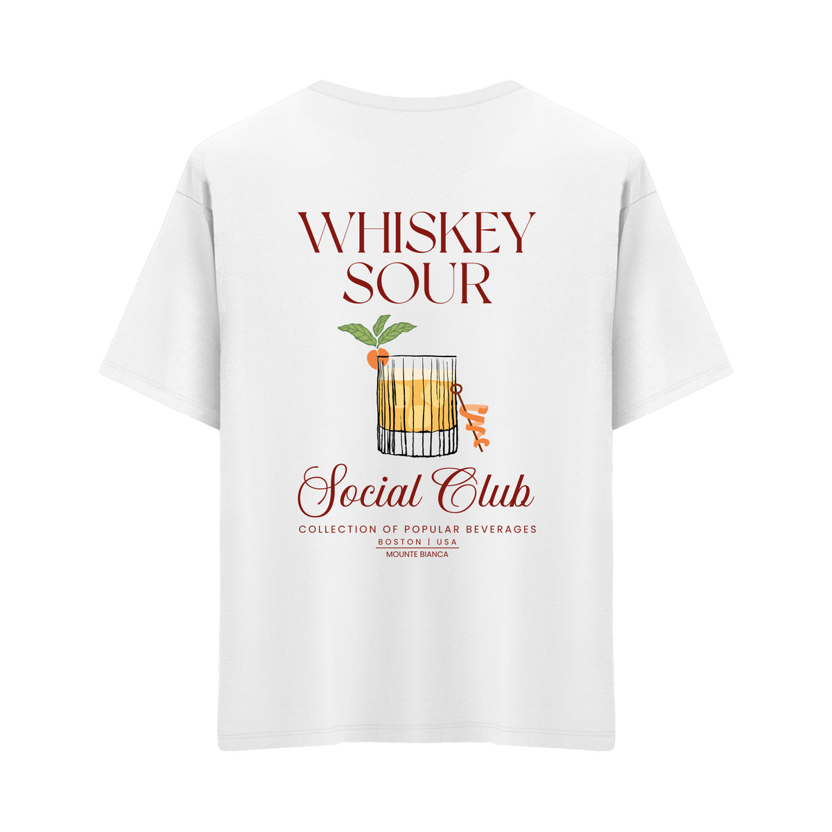 Whiskey Sour - Oversize T-shirt