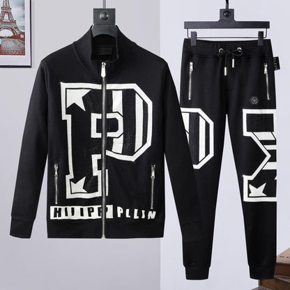 PP Skull Hoodie Jacket Suit