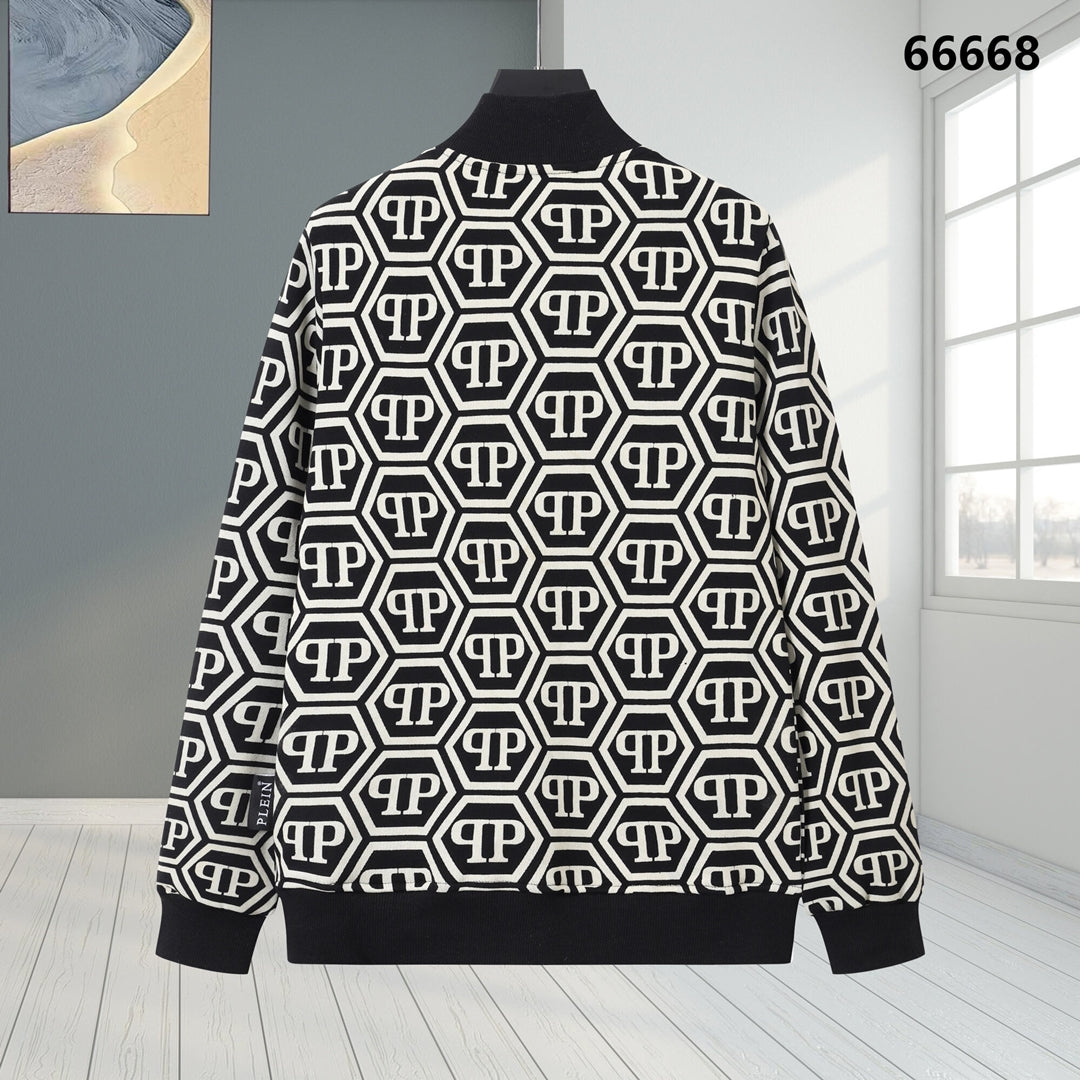 PP Skull Hoodie Jacket Suit