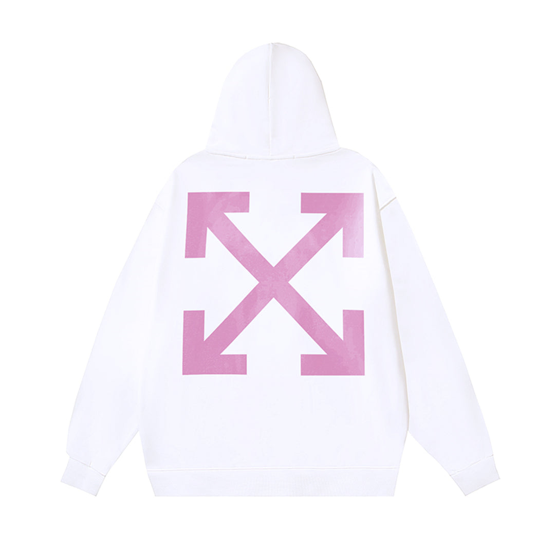 OFF Logo Print Hoodie