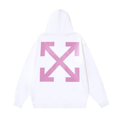 OFF Logo Print Hoodie