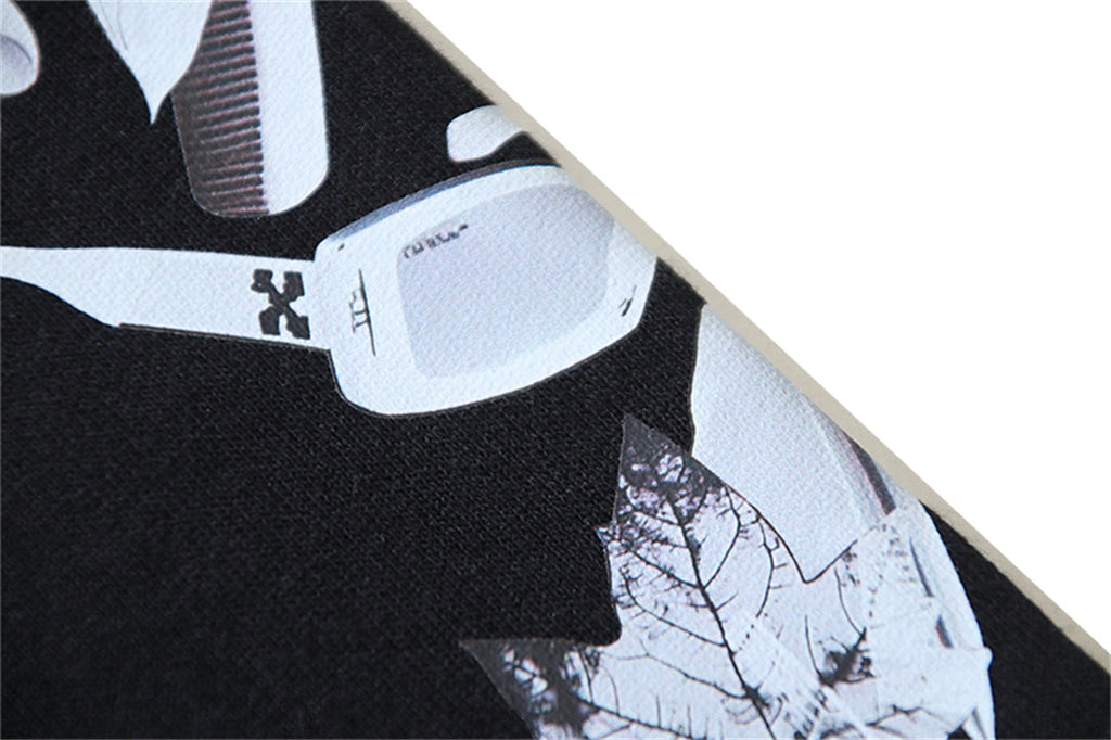 OFF Logo Print Hoodie