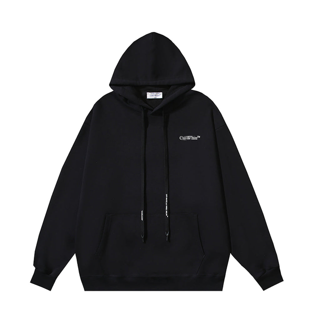 OFF Logo Print Hoodie
