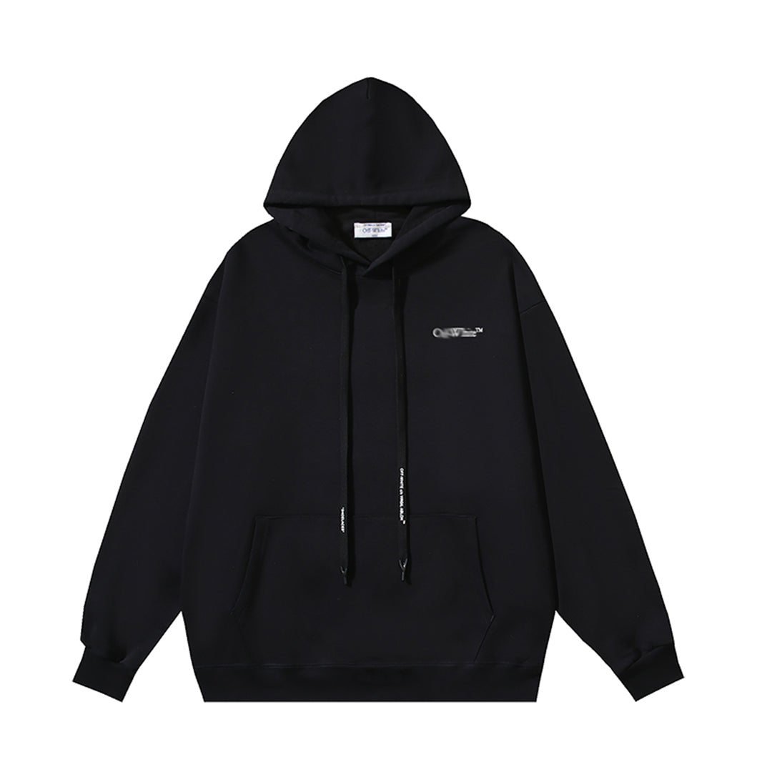 OFF Logo Print Hoodie