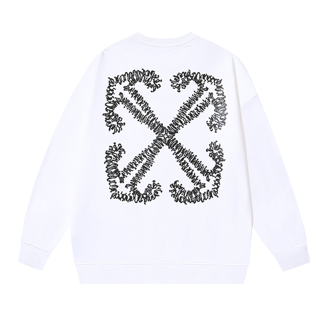 OFF Logo Print Sweatshirt