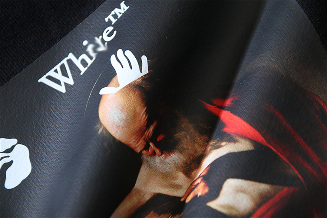 OFF Logo Print Hoodie