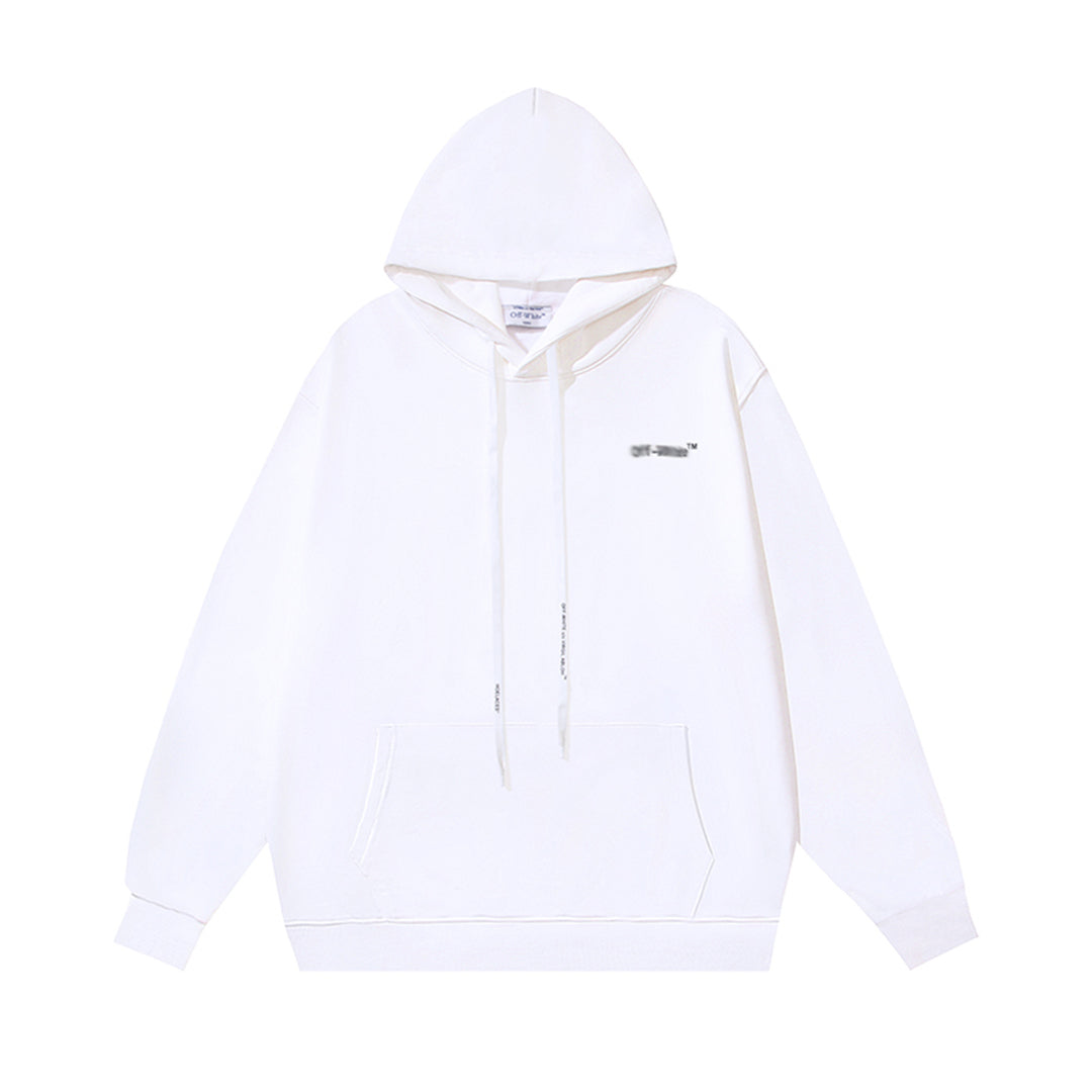 OFF Logo Print Hoodie