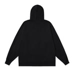 OFF Logo Print Hoodie Jacket