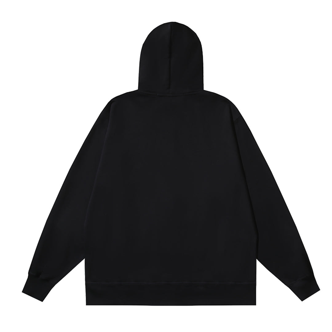 OFF Logo Print Hoodie Jacket