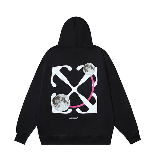 OFF Logo Print Hoodie