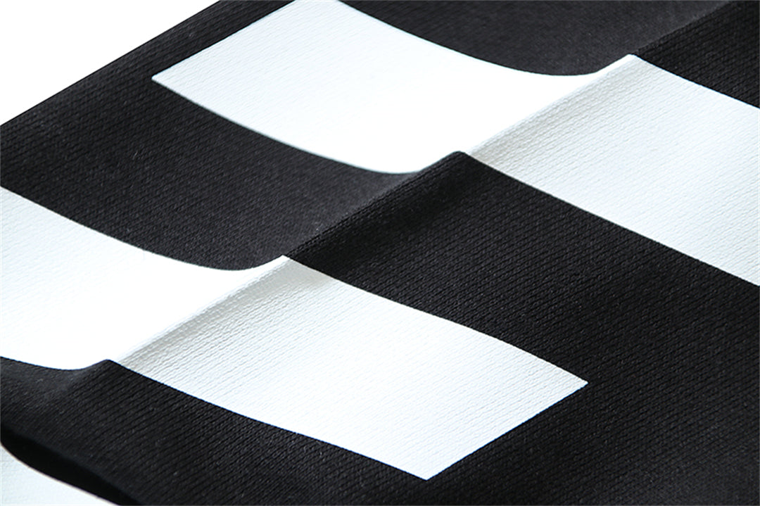 OFF Logo Print Hoodie Jacket