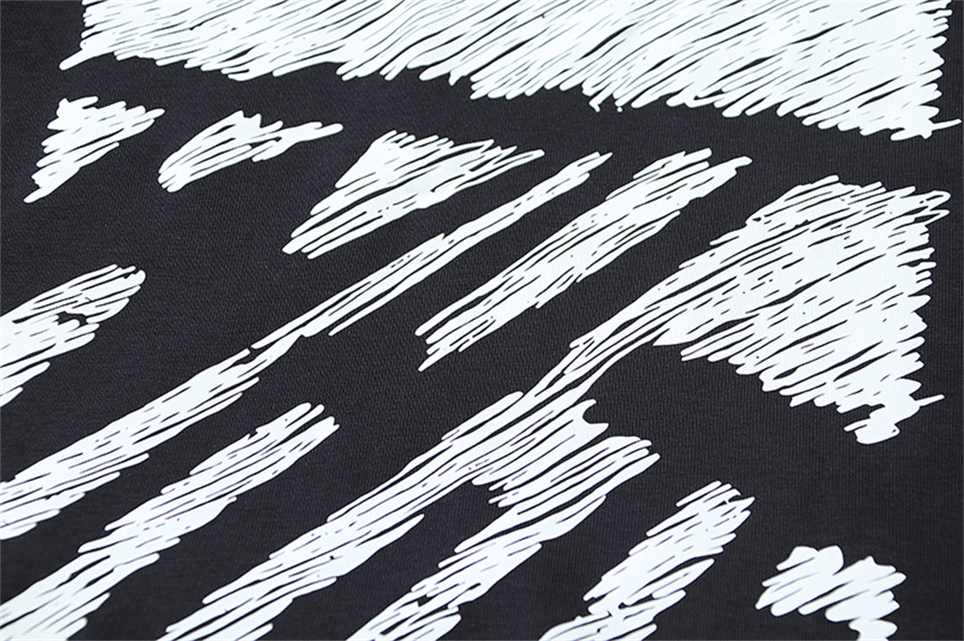 OFF Logo Print Hoodie Jacket