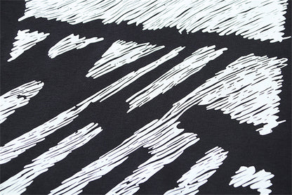 OFF Logo Print Hoodie Jacket