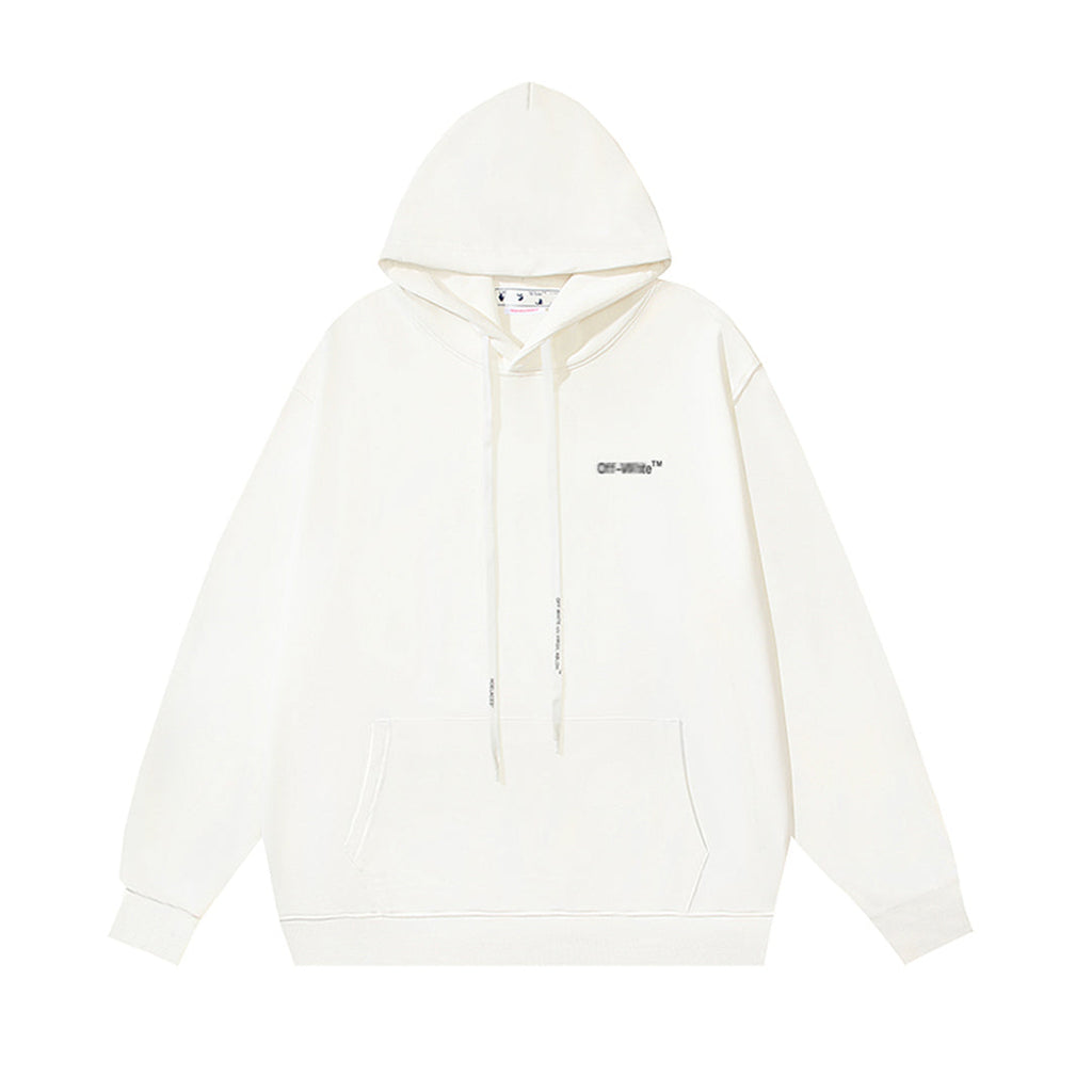OFF Logo Print Hoodie