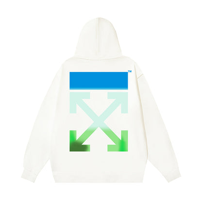 OFF Logo Print Hoodie