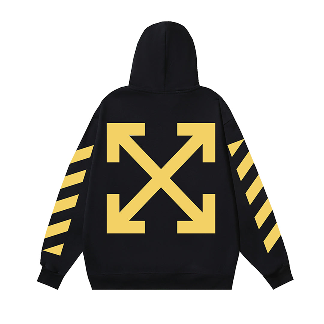OFF Logo Print Hoodie