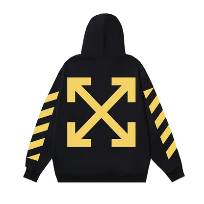 OFF Logo Print Hoodie