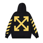 OFF Logo Print Hoodie