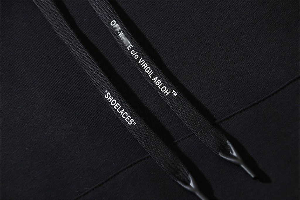 OFF Logo Print Hoodie