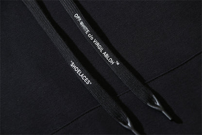OFF Logo Print Hoodie