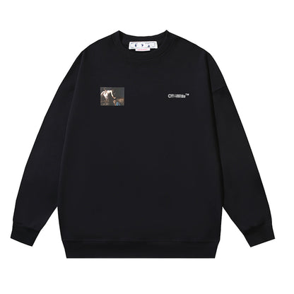 OFF Logo Print Sweatshirt
