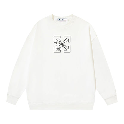 OFF Logo Print Sweatshirt