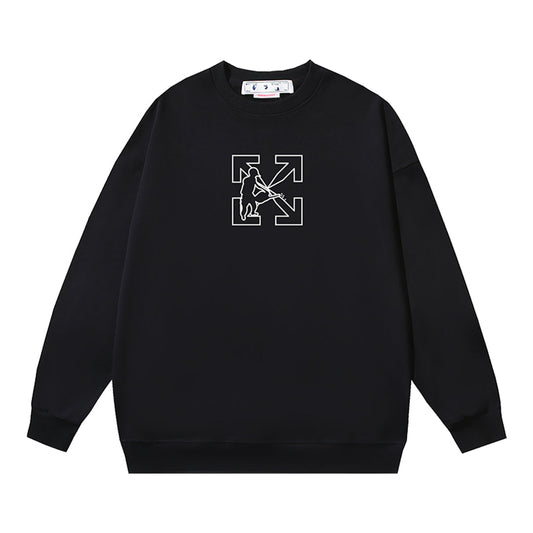 OFF Logo Print Sweatshirt