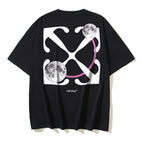 OFF Moon Print T-shirt