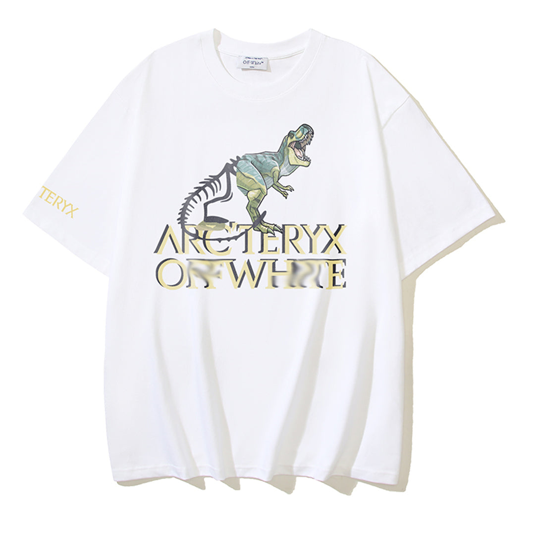 OFF Dinosaur Print T-shirt