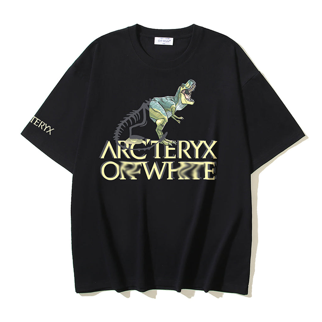 OFF Dinosaur Print T-shirt