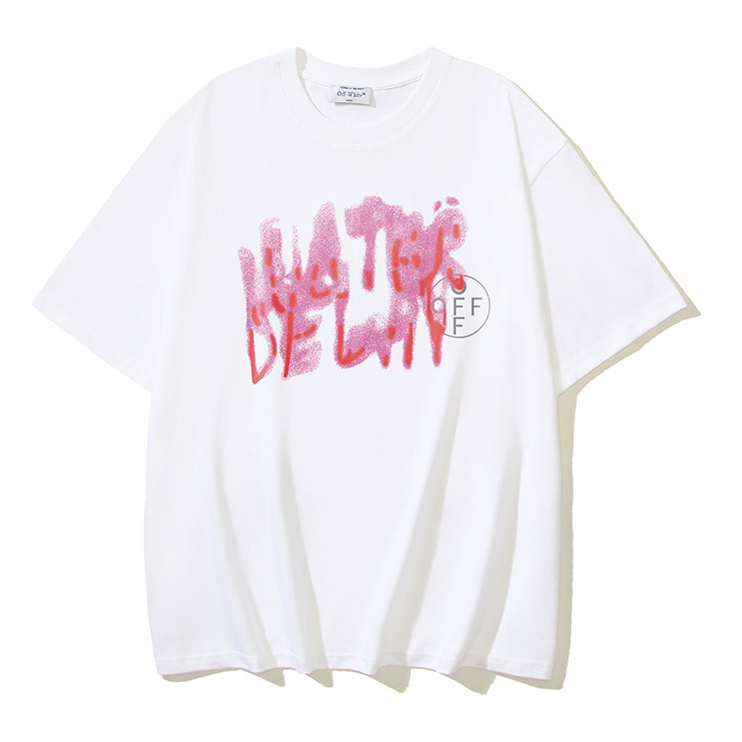 OFF Graffiti Print T-shirt