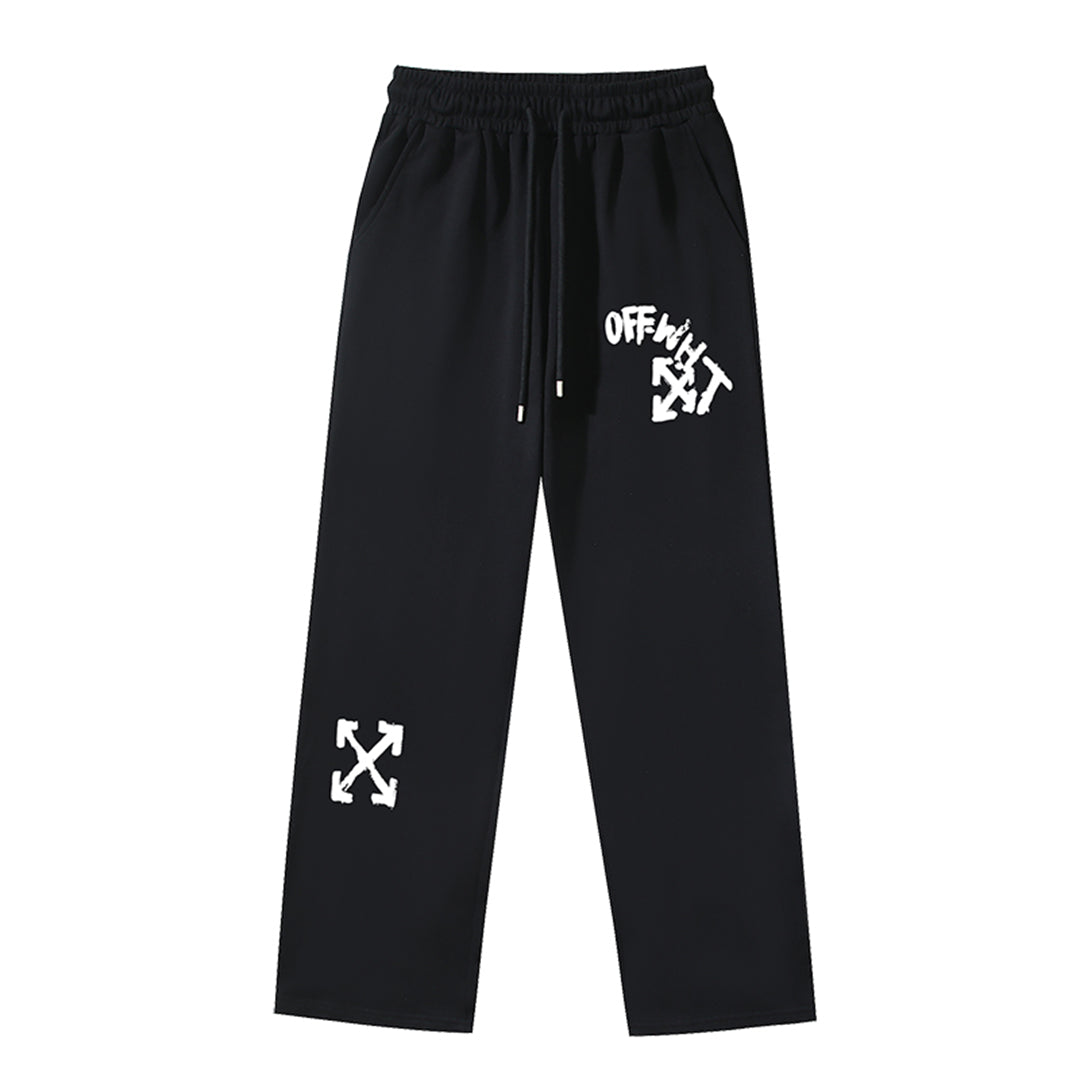 OFF Logo Print Sweatpants