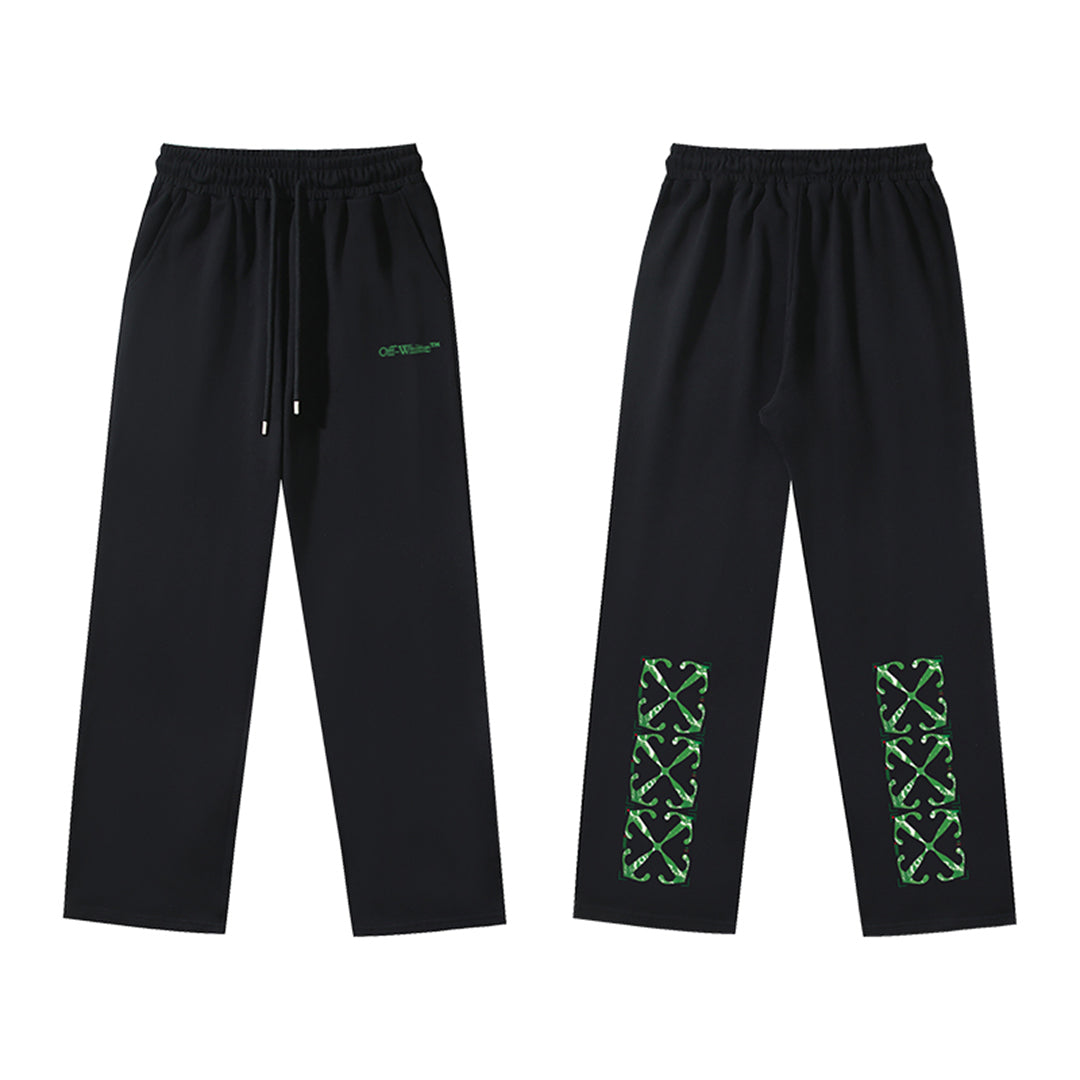 OFF Logo Print Sweatpants