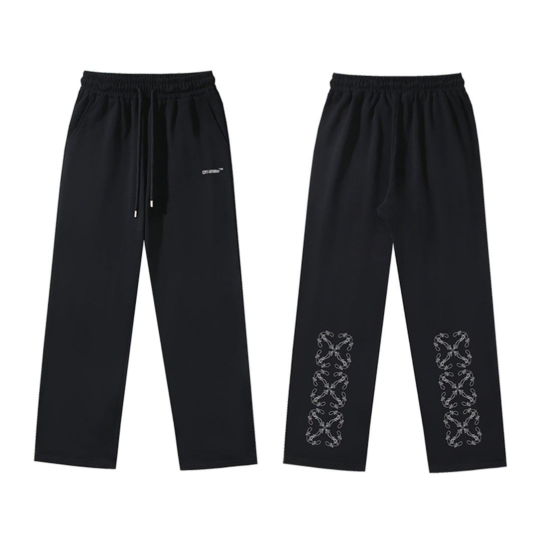 OFF Logo Print Sweatpants