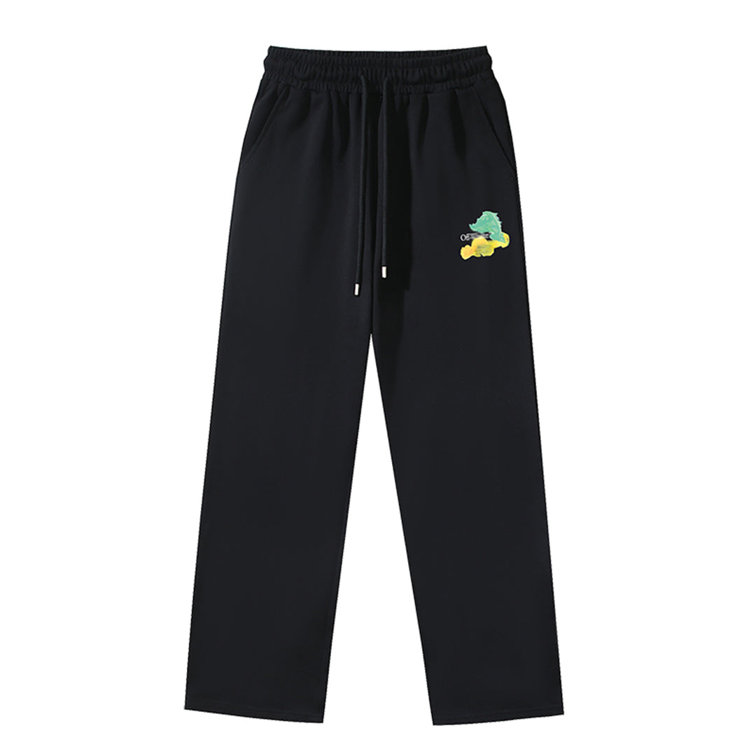 OFF Logo Print Sweatpants