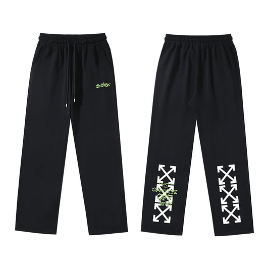 OFF Logo Print Sweatpants